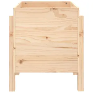 Berkfield Garden Planter 62x50x57 cm Solid Wood Pine