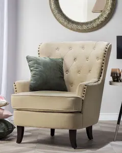 Armchair VIBORG II Fabric Beige