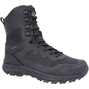 Magnum Ultima Pro 8.0 Black Waterproof Work Boots - Size Zip Uniform