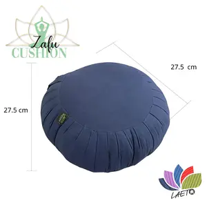 Yoga & Meditation Zafu Cushion by Laeto Zen Sanctuary - INCLUDES FREE DELIVERY