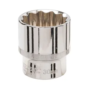 Silverline (736697) Socket 1/2" Drive 12pt Metric 30mm