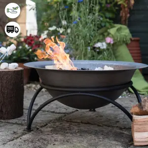 Tintagel Fire Pit, Fire Bowl, Garden Entertaining