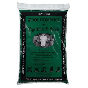 Wool Compost For Veg And Salads 30 Litre (2 Bags)