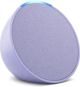 Echo Pop (Newest Gen) | Full Sound Compact Wi-Fi And Bluetooth Smart Speaker With Alexa | Lavender Bloom