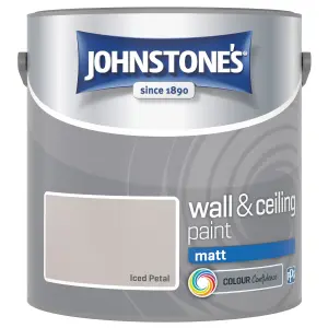 Johnstone's Wall & Ceiling Iced Petal Matt Paint - 2.5L