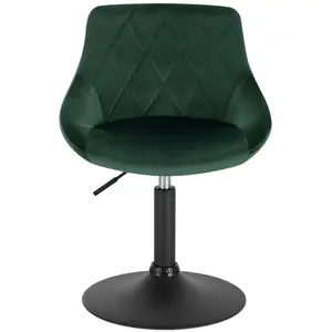 Blasco Swivel Adjustable Height Stool (Set of 2) Dark Green