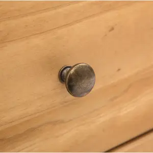 Lugo 4 Drawer Chest of Drawers Brass Knob