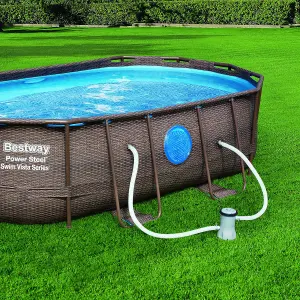 Bestway Flowclear 530 gal Capacity Filter Pump For Swimming Pool, Grey