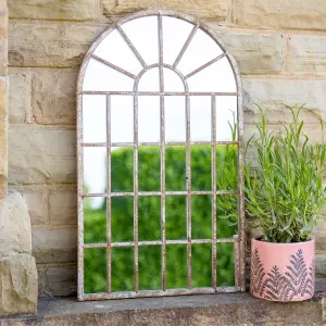 Vintage Archway Summer Style Indoor Bathroom Mirror Outdoor Decorative Garden Mirror