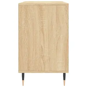 Berkfield Shoe Cabinet Sonoma Oak 102x36x60 cm Engineered Wood