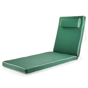 Alfresia Green Sun Lounger Replacement Garden Cushion