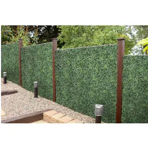 Best Artificial 50cm x 50cm Boxwood Topiary Mat Hedging Panel