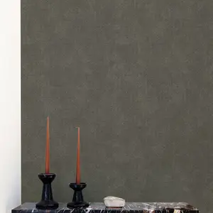 Grandeco Danillo Soft Geometric Pattern Metallic Blown Vinyl Wallpaper, Charcoal Black