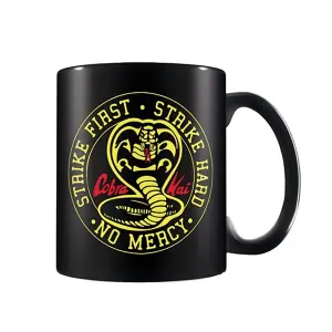 Cobra Kai Emblem Mug Black/Yellow/Red (One Size)