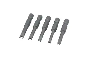 Laser Tools 8734 5pc U-Type Security Bit Set