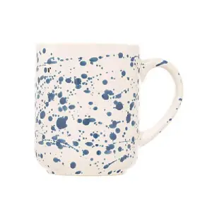 Siip Stoneware Splatter Blue Mug