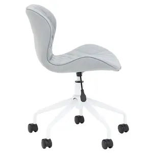 Interiors by Premier Brent Grey And White Home Office Chair