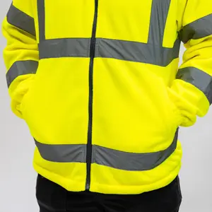 Timco - Hi-Visibility Fleece Jacket - Yellow (Size X Large - 1 Each)