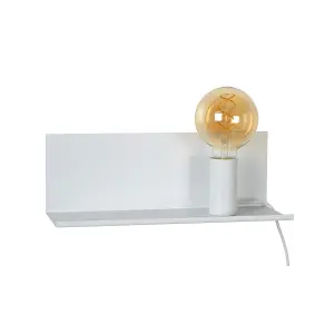 Lucide Sebo Modern Bedside Lamp - 1xE27 - White