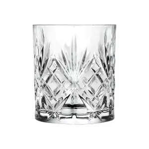 RCR Crystal Melodia Whiskey Glasses - 340ml - Pack of 12