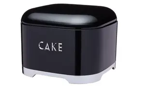 KitchenCraft Steel Bakeware Biscuit Tin Storage Cake Black Vintage Jar Kitchen