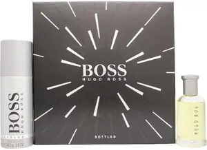 Hugo Boss Boss Bottled Gift Set 50Ml EDT + 150Ml Deodorant Spray Online Fragrance Shop Hugo Boss Aftershave For Men