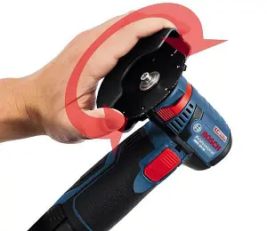 Bosch GWS12V 76 V-EC 12v Professional Cordless Angle Grinder + Cutting Discs