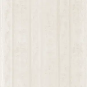 Galerie Simply Silks 4 Ivory Floral Stripe Embossed Wallpaper