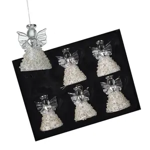 Angel Hanging Figurine Ornament Set (Set of 6)