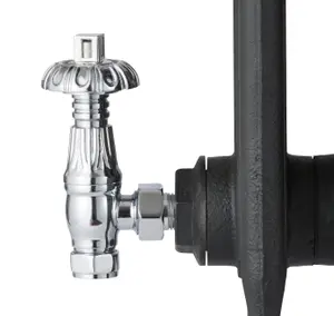 Arroll UK18 Angled Thermostatic Radiator valve