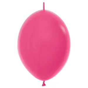 Sempertex Link O Loon Latex Balloon (Pack of 50) Fuchsia (One Size)