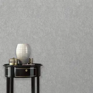 Muriva Grey Texture Pearlescent effect Embossed Wallpaper