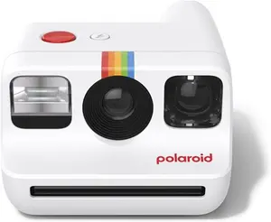 Polaroid Go Pocket Size Instant Camera With Built-In Selfie Mirror | White