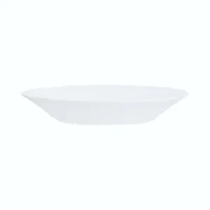 URBNLIVING 23cm Diameter White Soup Bowls Set of 6 Pcs