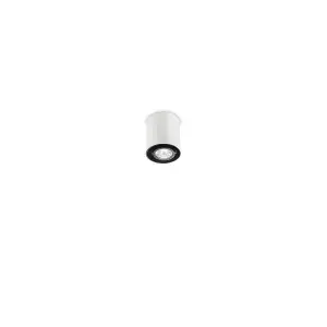 Luminosa Mood 1 Light Small Round Surface Mounted Downlight White, GU10