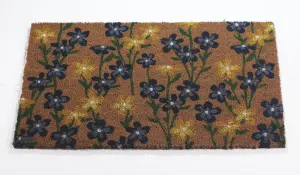 RHS Spring Flowers Door Mat Latex Backed 45 x 75cm