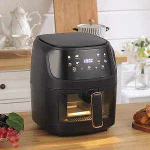 5L Air Fryer With Visible Window Black