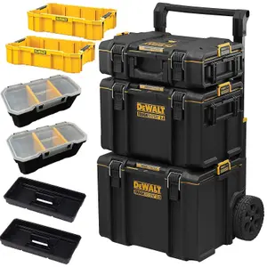 Dewalt Toughsystem 2 DS450 Mobile Tool Trolley DS400 + DS166 + 2 x DWST83408-1