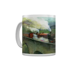 Harry Potter Hogwarts Express Landscape Mug Multicoloured (One Size)