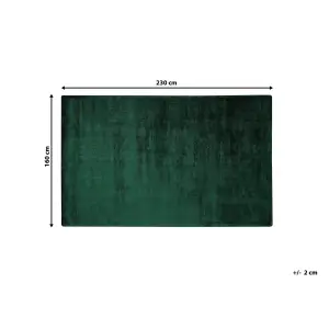 Viscose Area Rug 160 x 230 cm Green GESI II