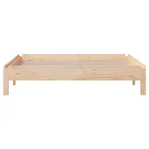 Berkfield Stack Bed 100x200 cm Solid Wood Pine