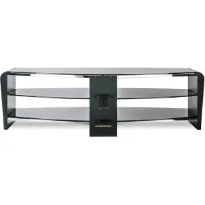 Alphason Francium 1400 Black TV Stand for up to 65" TVs