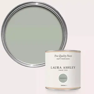 Laura Ashley Pistachio Matt Emulsion Paint Sample