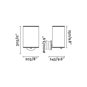 Luminosa Saigon Portable Lamp Outdoor Light , E27, IP65