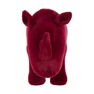 Interiors by Premier Rhino Maroon Animal Chair, Children's Chair, Easy to Balance Kiddie Chair