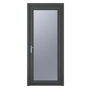 Upvc Single Door White / Right Hand/Inswing / 209cm H x 89cm W x 7cm D