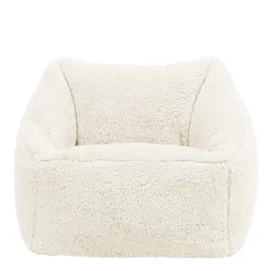 icon Kids Teddy Bear Armchair Bean Bag Natural Childrens Bean Bags