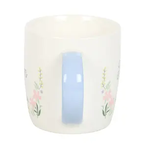 Something Different Mum Floral 350ml Mug Pastel (One Size)