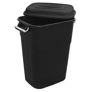 Sealey Refuse/Storage Bin 95L - Black BM95