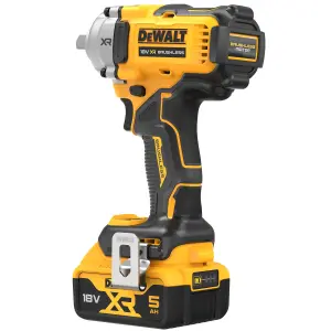 DeWalt 18V Li-ion Brushed Cordless Impact wrench (2 x 5Ah) - DCF892P2T-GB